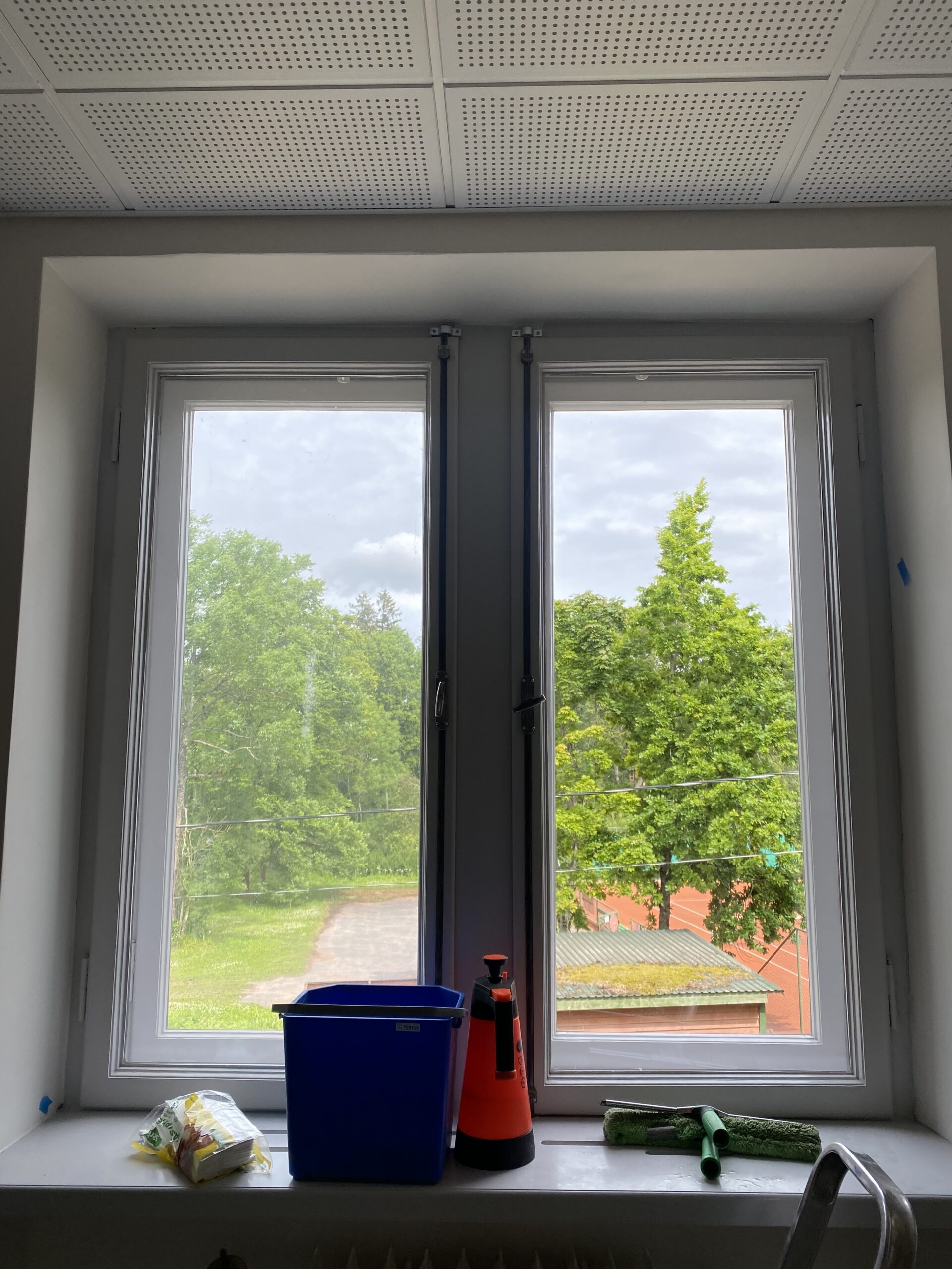 Akende pesu Viljandis